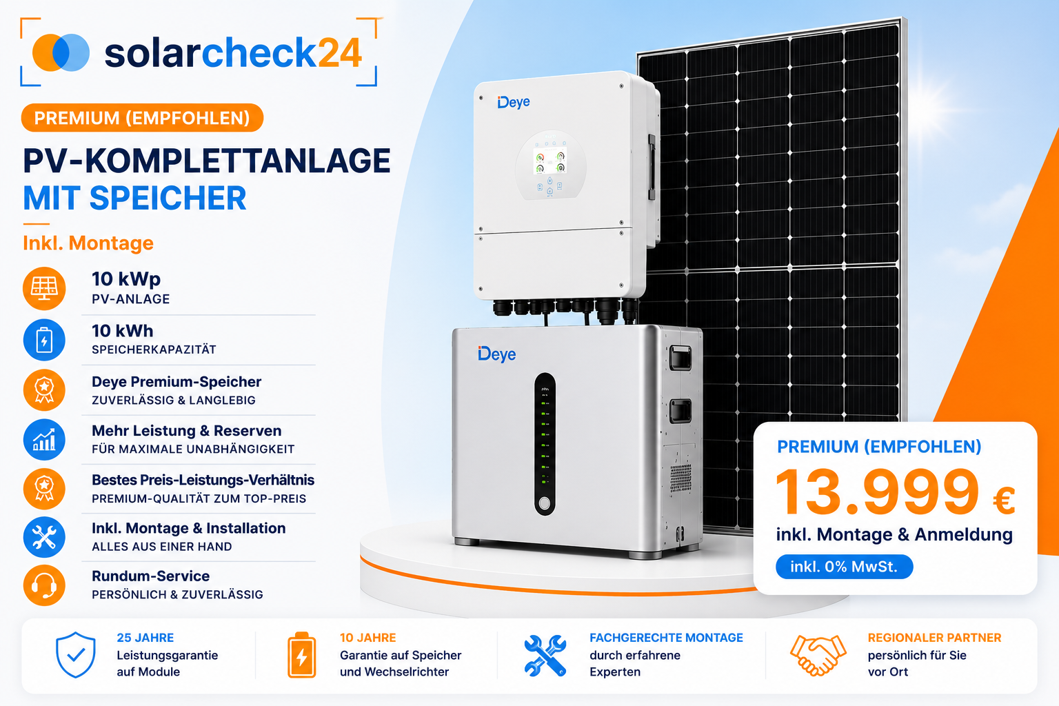 Deye Paket — beliebteste Wahl