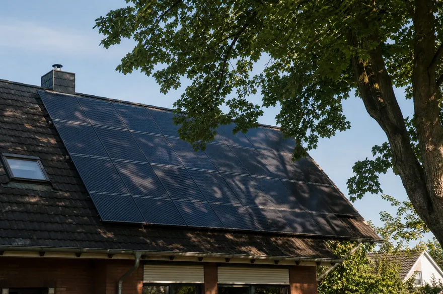 Verschattung bei Photovoltaik – Ertragsverlust, Optimierer, Lösungen